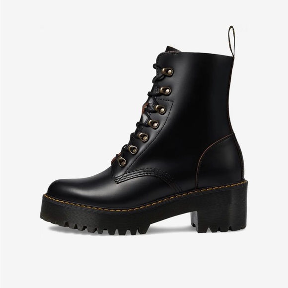 Dr. Martens Leona 7-Hook Boot - US Women's 7 - Picture 2 of 8